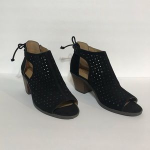 Lucky Brand suede booties